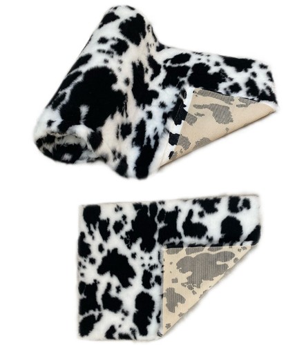 Cow print black white - cow,