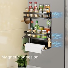 Magnetic Fridge Shelf Spice