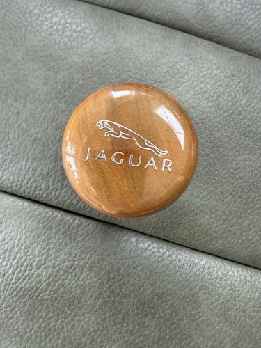 Jaguar wooden gear lever knob - jaguar,