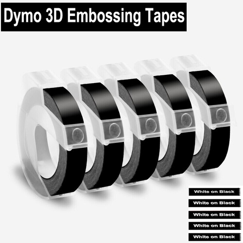 5pk dymo 9mm embossing - 5pk,