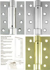 Fire Door Spring Hinges Single Action Self Closing Price Per Hinge - UK Quality