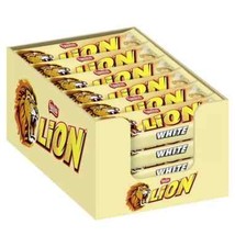 Nestle Lion White Chocolate 42g x20Bars Chocolate Box For Chocolate Lovers