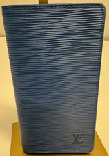 Louis Vuitton Mens Blue Epi