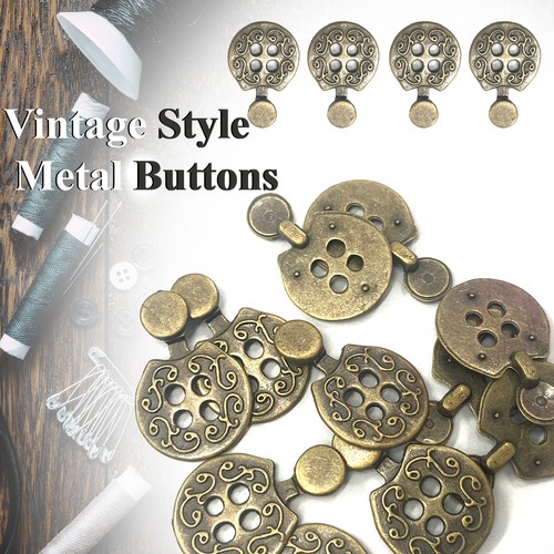 Vintage fancy textured buttons - vintage,