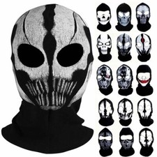 Tactical Balaclava Face Mask Skull Ghost Army Military Mask Halloween Cosplay
