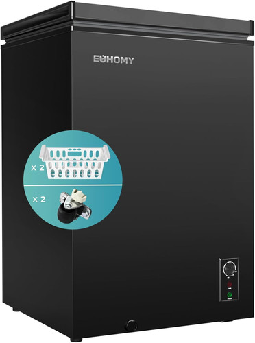 Chest freezer with - 3.5, cu.ft