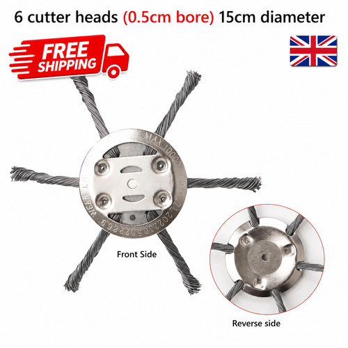 Grass strimmer head trimmer - 6",