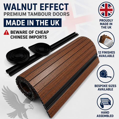 Tambour door - roller, )