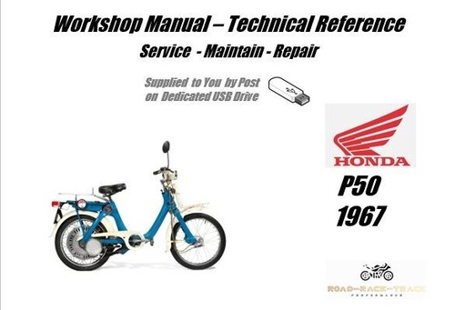 Honda p50 service - p50, 50
