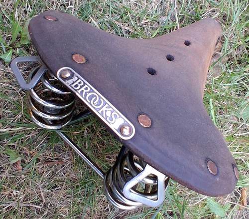 Vintage brooks leather - brooks,