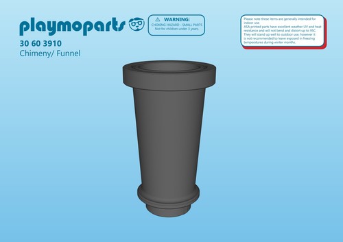 Playmobil train funnel - train,