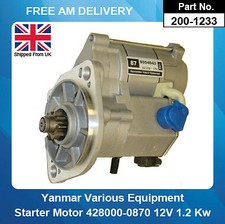 Starter motor for yanmar - starter,