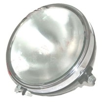 Headlight Headlamp Assey 8" Flat Glass Miler Type For Norton BSA Triumph AJS GEc