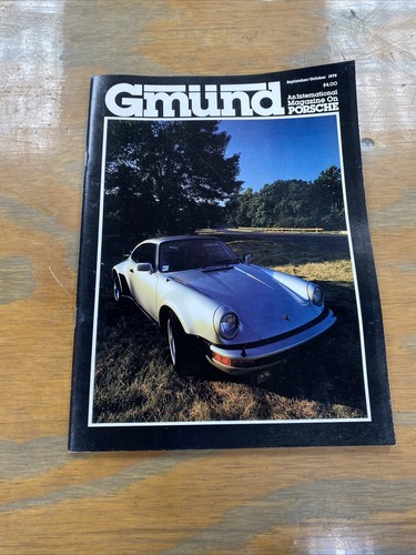 Vintage gmund porsche - vintage, magazine