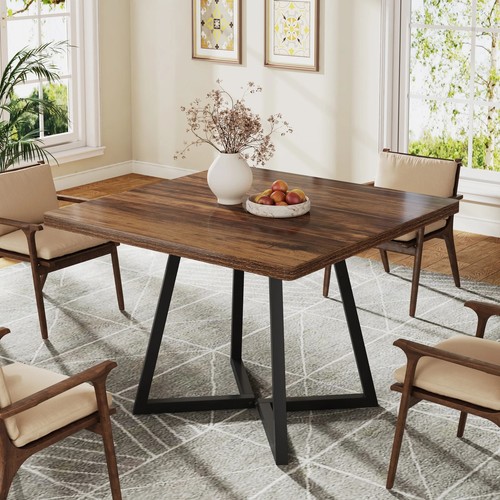 Square dining table - dining,