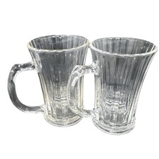 Vintage SOGA Made In Japan Tea Coffee Cup Glass 4oz Set Of 6 