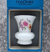 Coalport Vase 4" Fine Bone