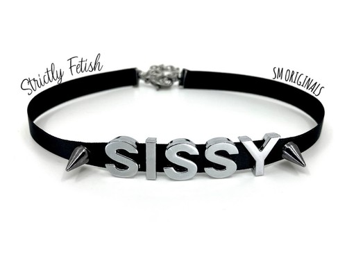 Personalised stud choker - personalised,