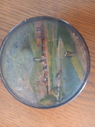 Antique snuff box - snuff,