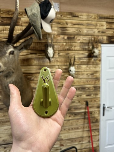 Roe buck skull wall mount - wall,