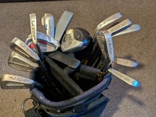 Men's Golf Club Set with Stand