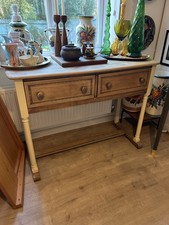 A Beautiful Vintage Ercol Sideboard Or Hall Table. Amazing Elm Grain. Ex Cond