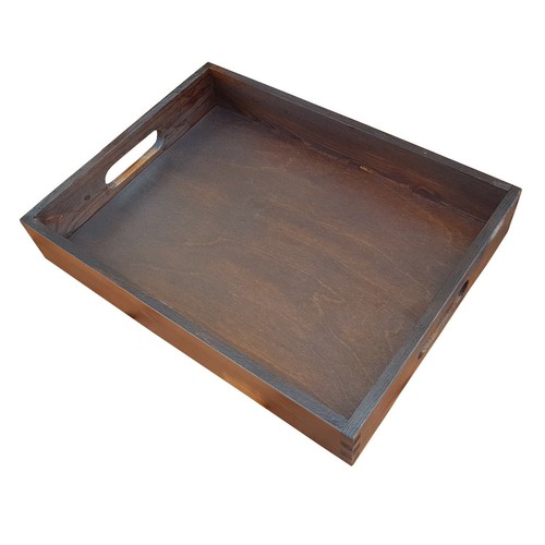 Large wooden serving tray - large, 40