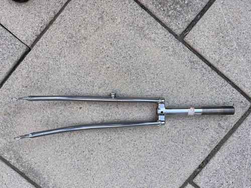 Vintage chrome steel - steel, bike