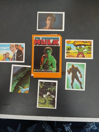 Hulk wrapper 6 cards - hulk, &