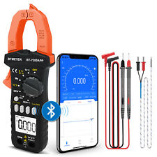 BTMETER Pro True-RMS Clamp Meter NCV 6000/4000 Counts Bluetooth APP Auto-Ranging