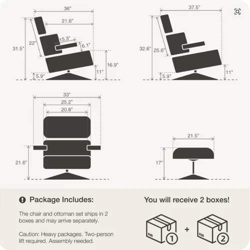 Eames lounge chair and ottoman - lounge,