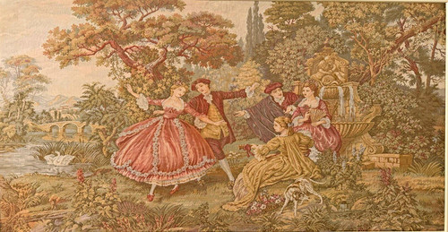 Gobelins style tapestry - gobelins,