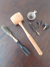 Antique Black Powder Gun Case Accessories 