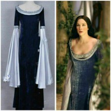 NEW！ Lord of the Rings Cosplay Arwen Costume Dress