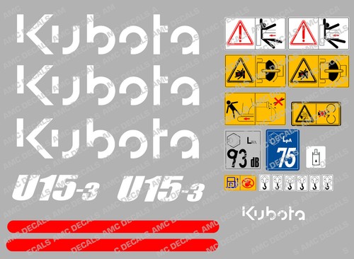 Kubota u15 mini - u15-3, digger