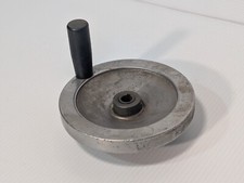 Control Hand Wheel, likely for table saw, cast iron, 5.5", free USA ship