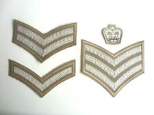 SHIRT RANK BADGES  BRITISH