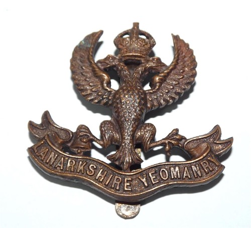 Lanarkshire yeomanry cap - yeomanry,