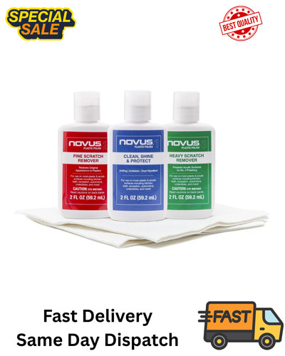 Novus plastic polish kit x - novus,