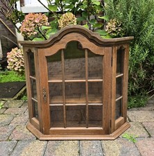 Vintage Curio Medicine Cupboard Cabinet Trinket Display Dark Academia Apothecary