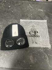 C.P. Company Black Beanie