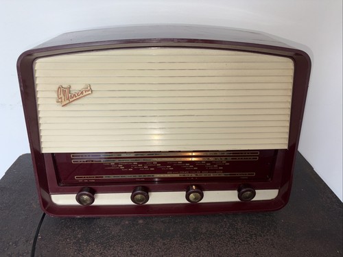 Vintage valve radio marconi - vintage,
