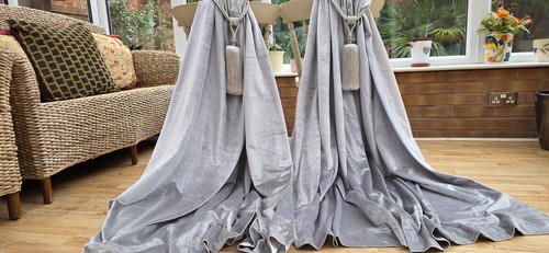 Laura ashley grey - laura, velvet