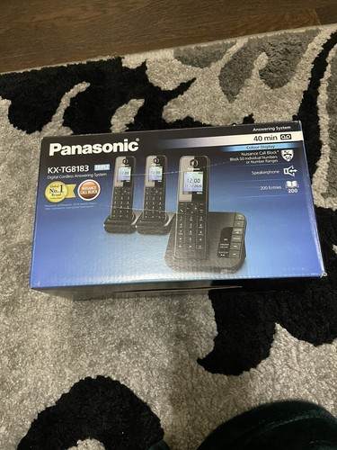 Panasonic tg8183 triple - panasonic, kx-tg8183