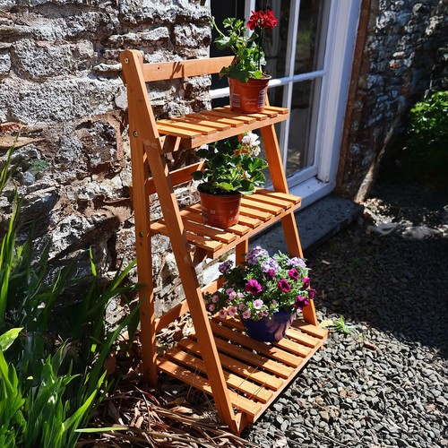 Wooden shelf foldable - foldable, rack