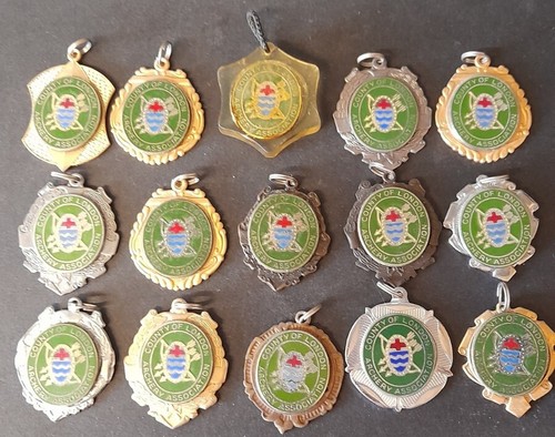 Vintage job lot enamel - vintage, 15