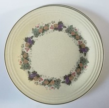 Royal Doulton Harvest Garland Dinner Plate - 10 1/2 Inch - Ribbed