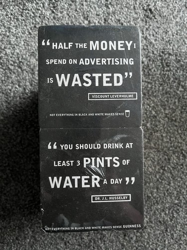 Guinness beer mats see - guinness,