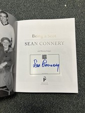 L@@K Sean Connery Signed Being