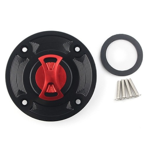 Fuel gas tank cap - tank, red
